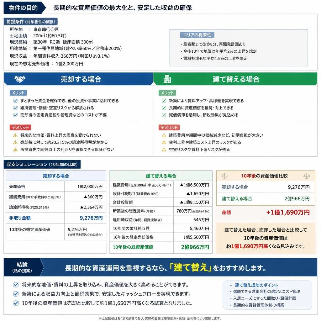 売却 vs. 建て替え：あなたに合った選択は？