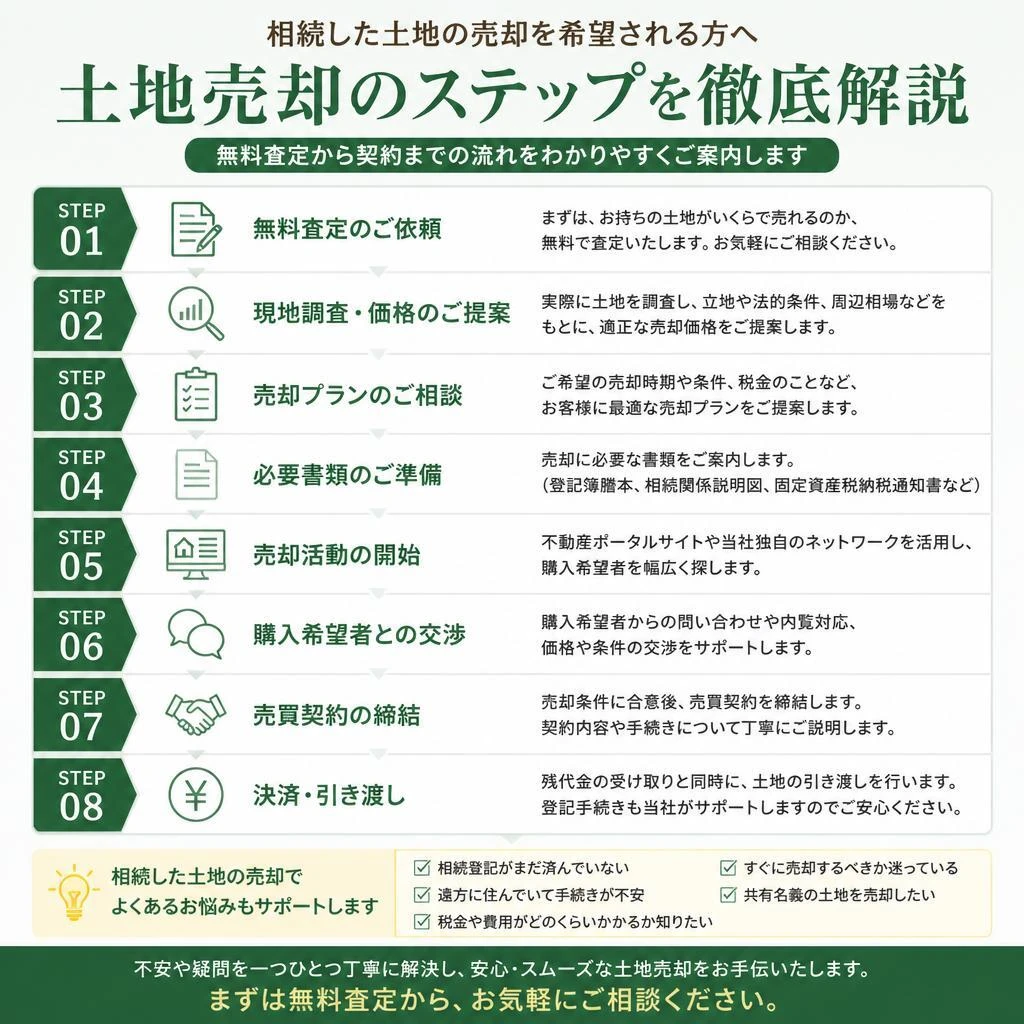 売却までの流れ