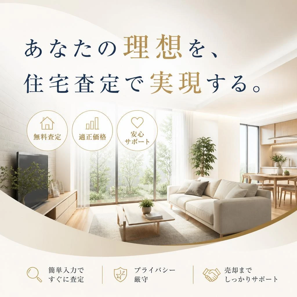 あなたの理想を、住宅査定で実現する。