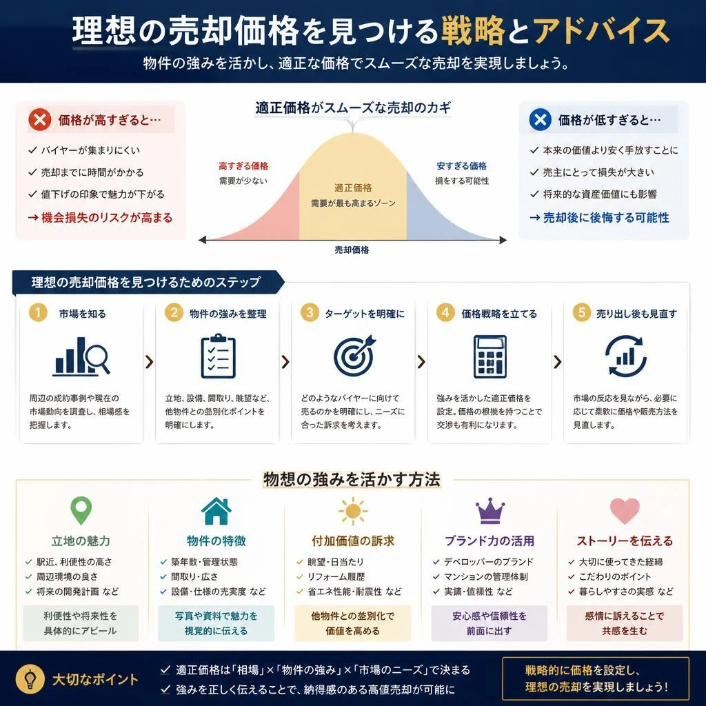 理想の売却価格を見つけるためのアドバイス