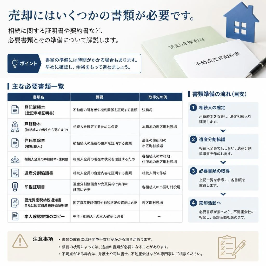 3. 必要な書類と準備は？