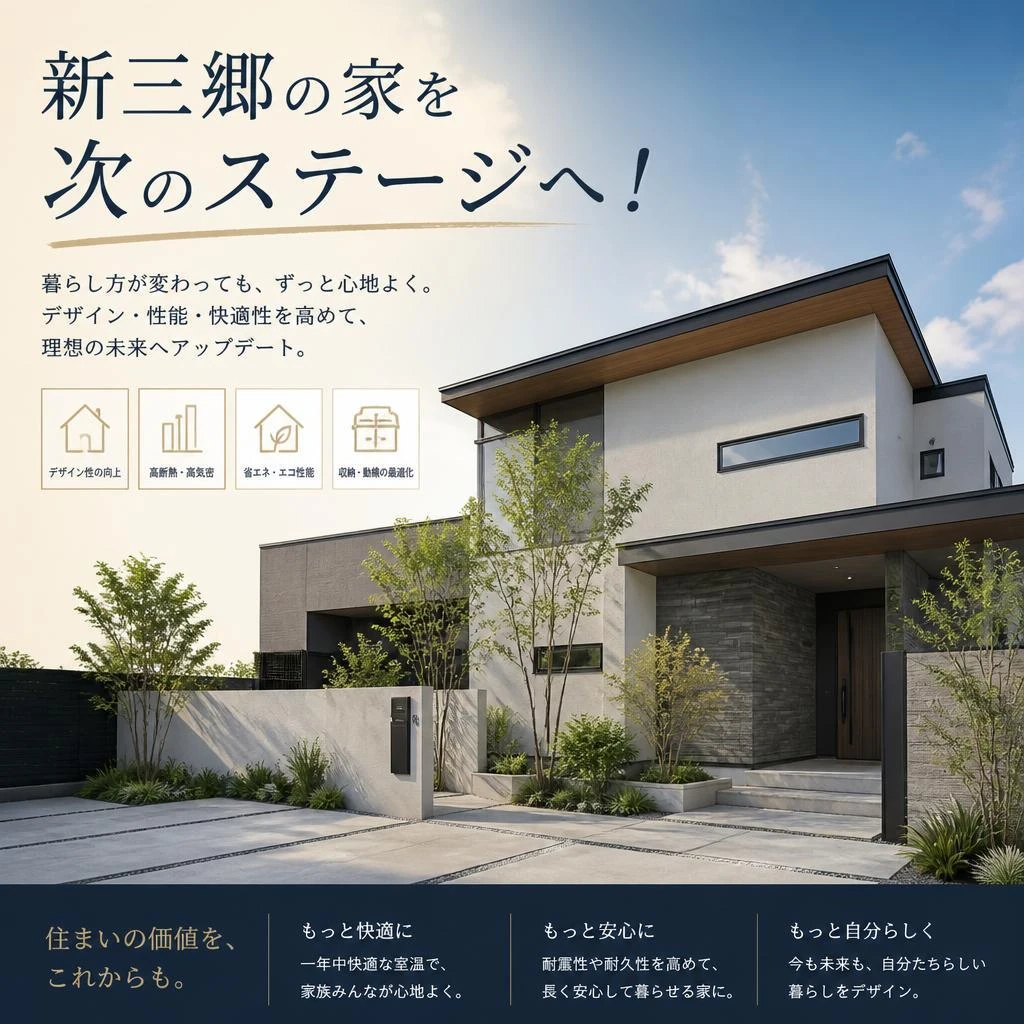 新三郷の家を次のステージへ！