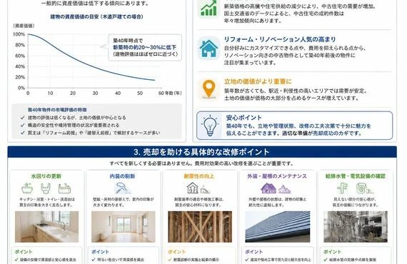 築40年の家はまだ売れる！レイクタウン駅の魅力を活かして、あなたの不動産を最適価格で手放しましょう。