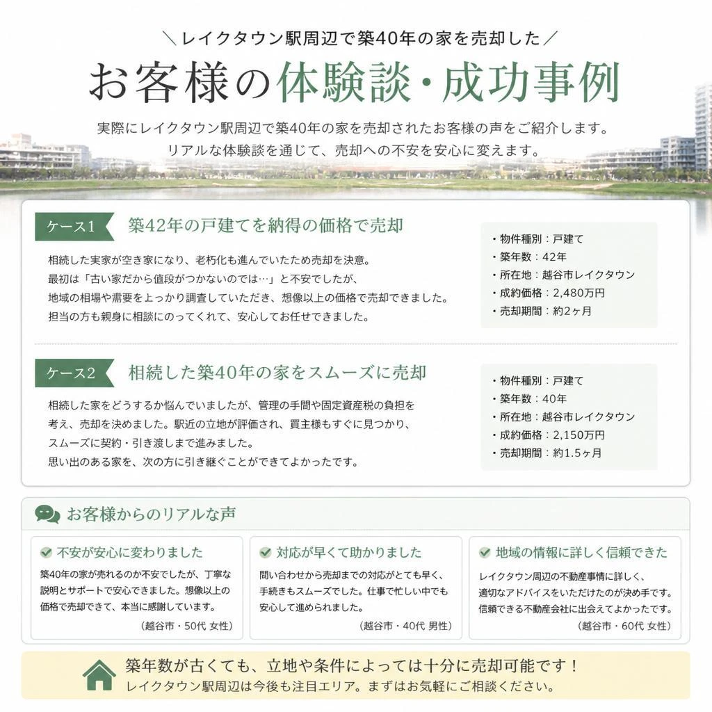 お客様の声と成功事例