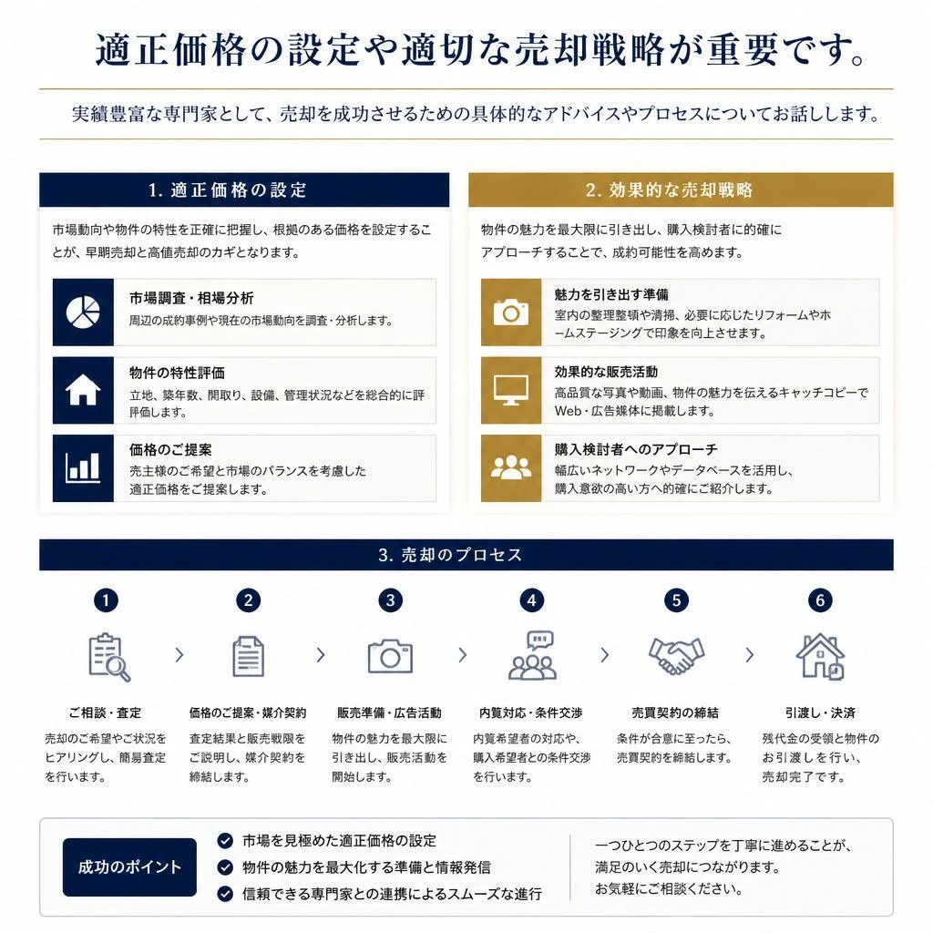 成功する売却のポイント