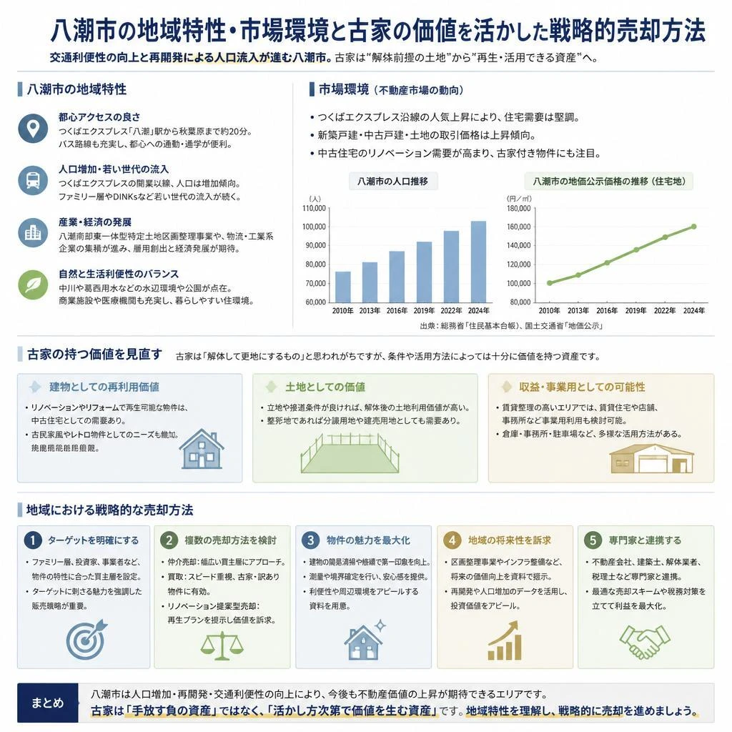 八潮市の特性と相続物件の強み