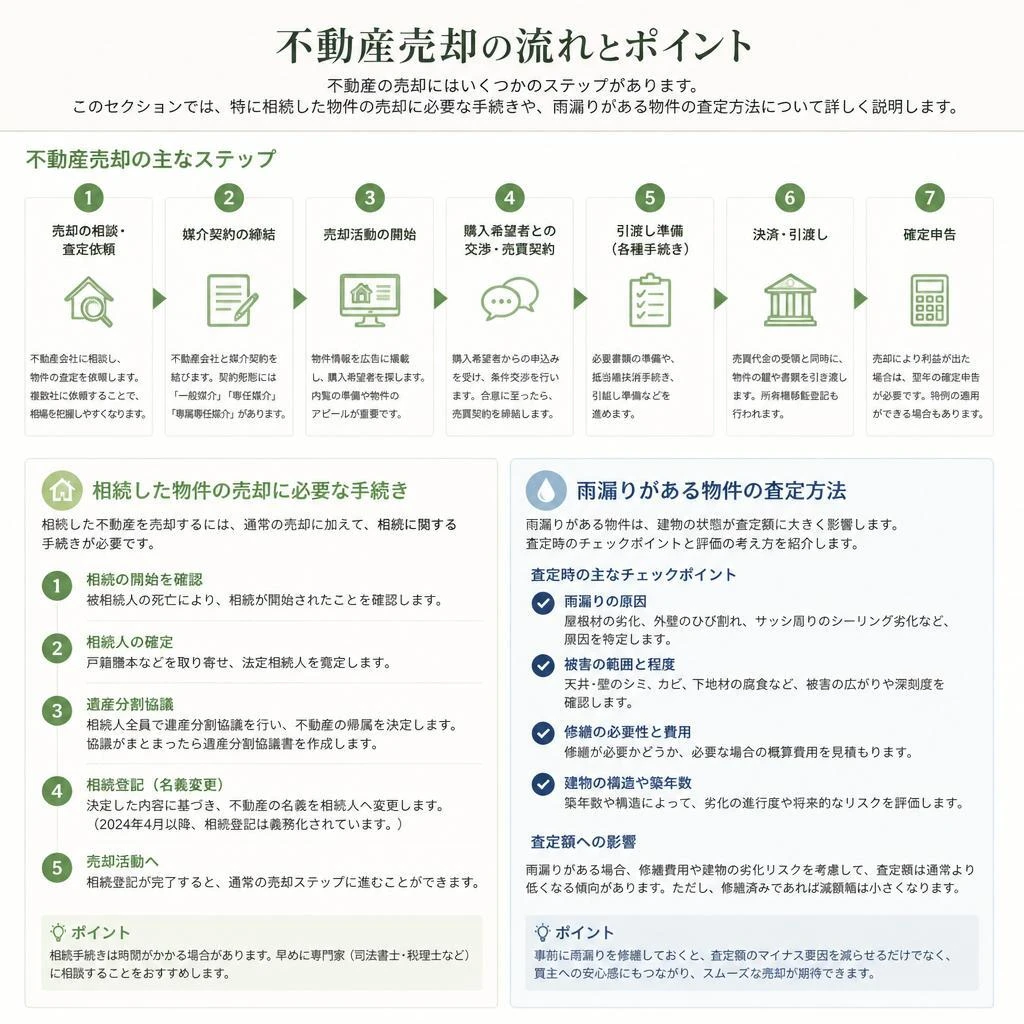 3. 売却の手続きと流れ
