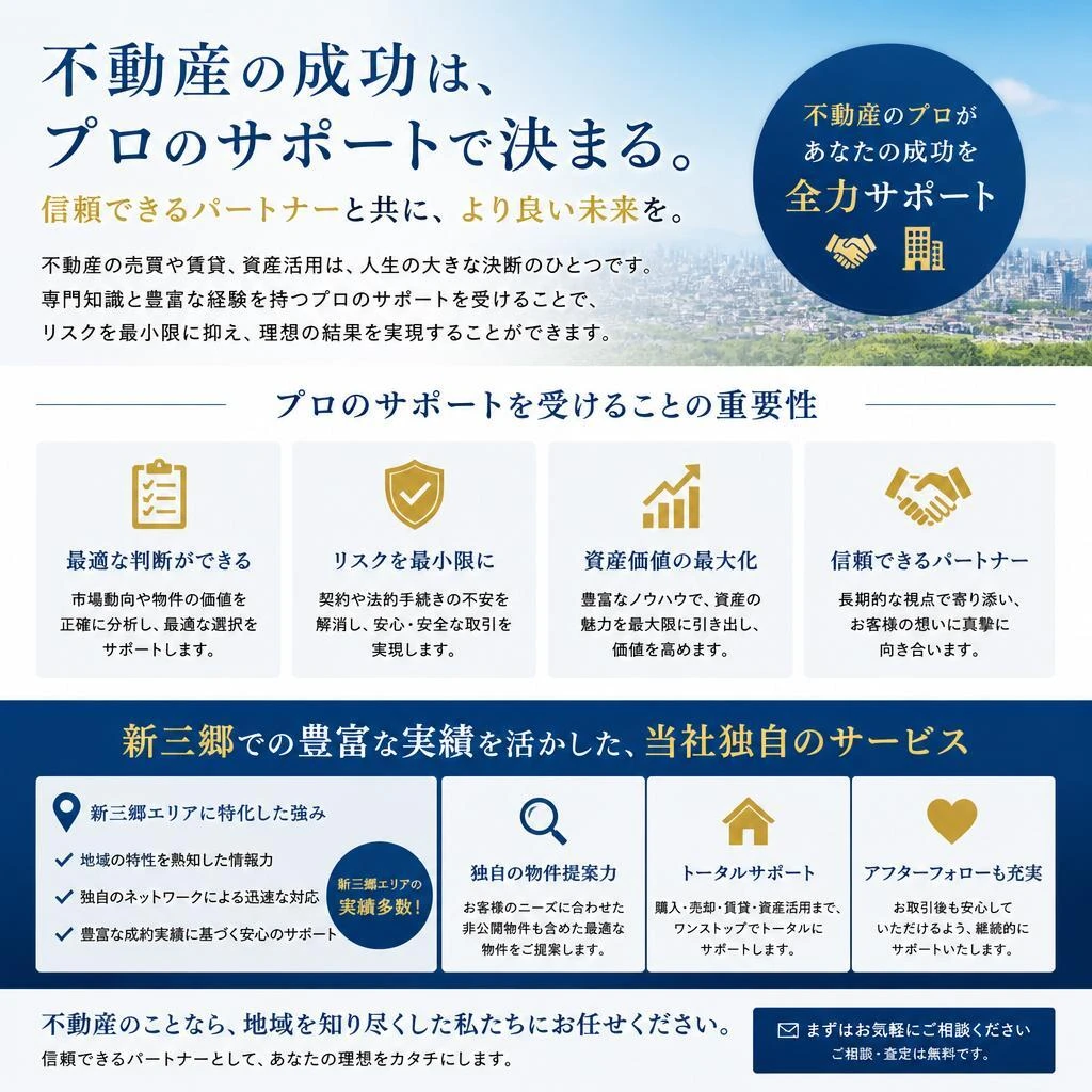 プロのサポートが重要な理由