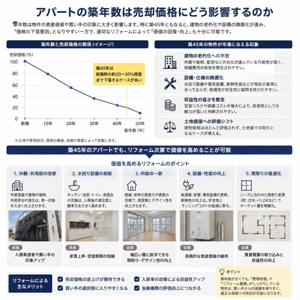 築年数の影響を理解しよう