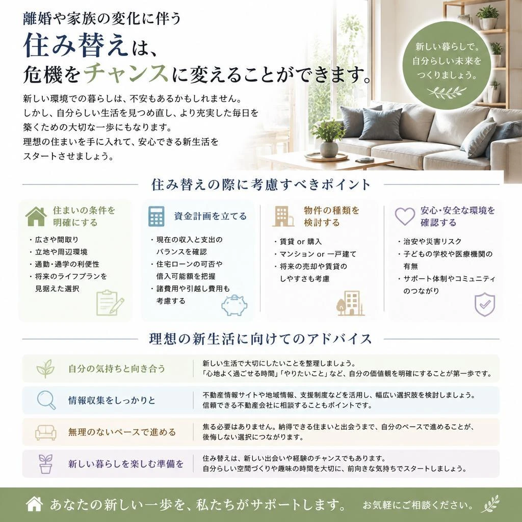 成功する住み替えのポイント
