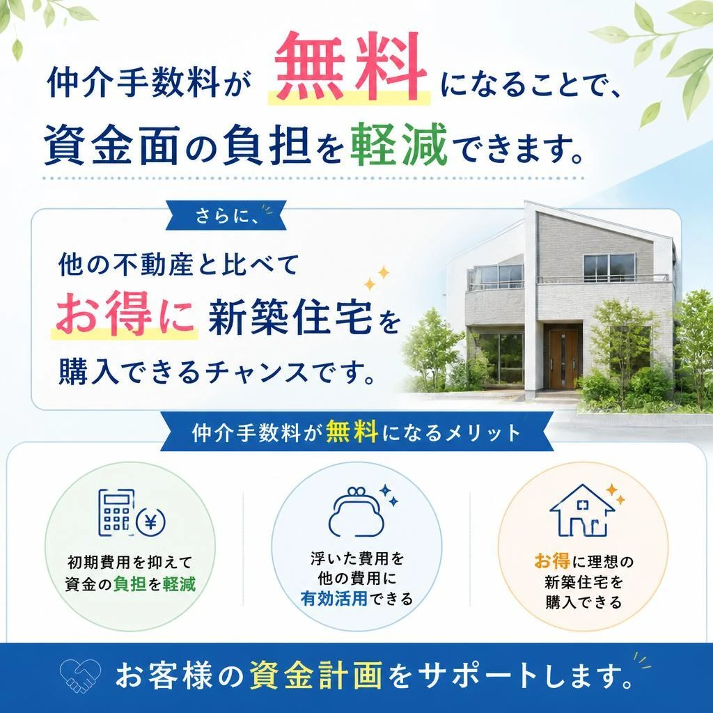 仲介手数料無料の驚きのメリット