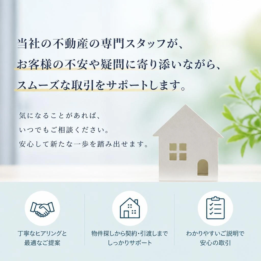 専門家による丁寧なサポート体制