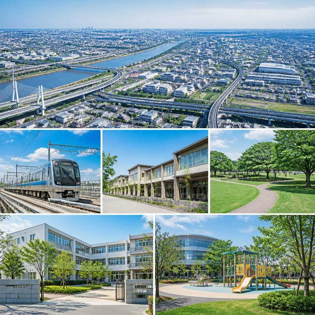 三郷市の選ばれる理由