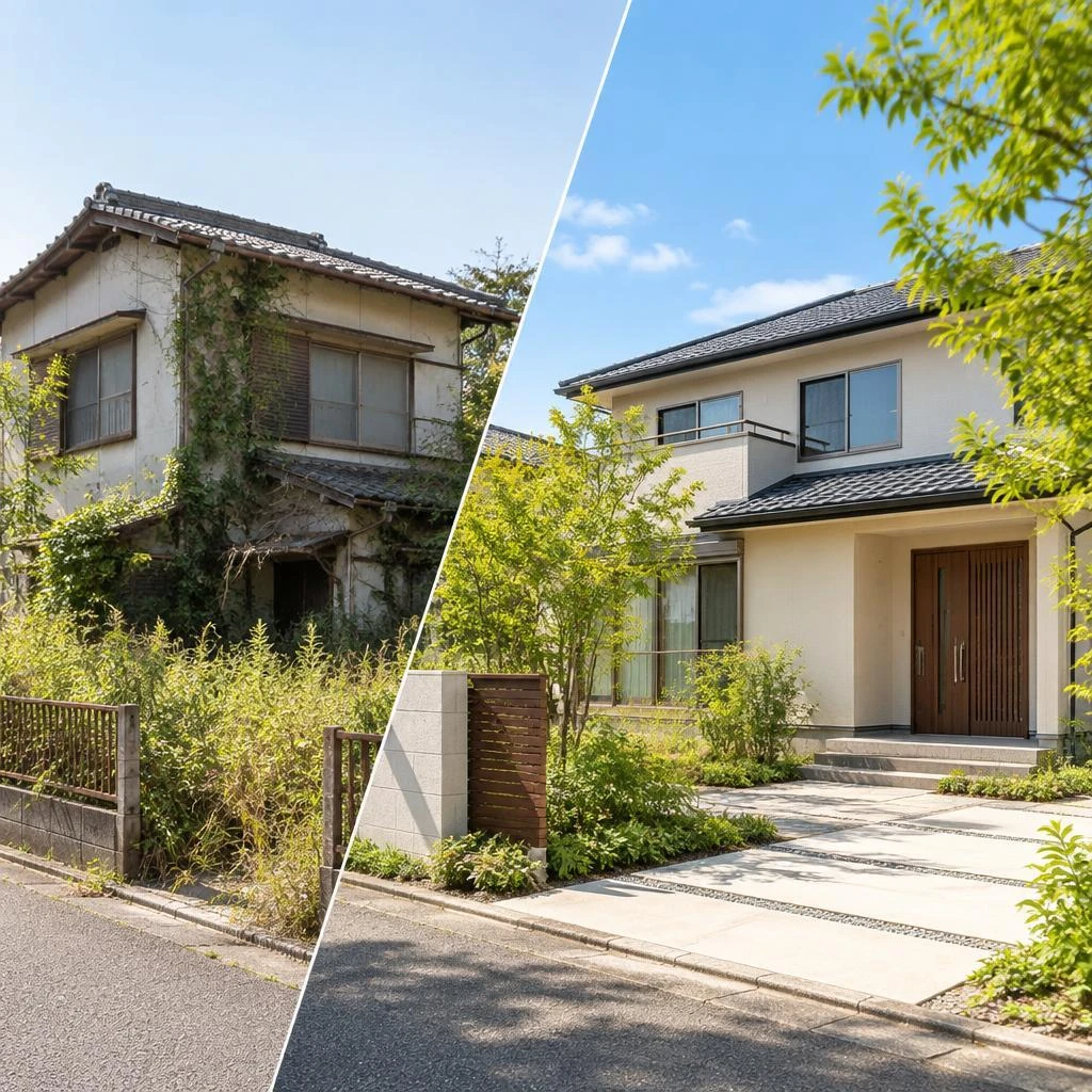 三郷市彦野の空き家、眠らせたままにしない。実家の買取から活用まで、創業100年の松井産業が寄り添います。