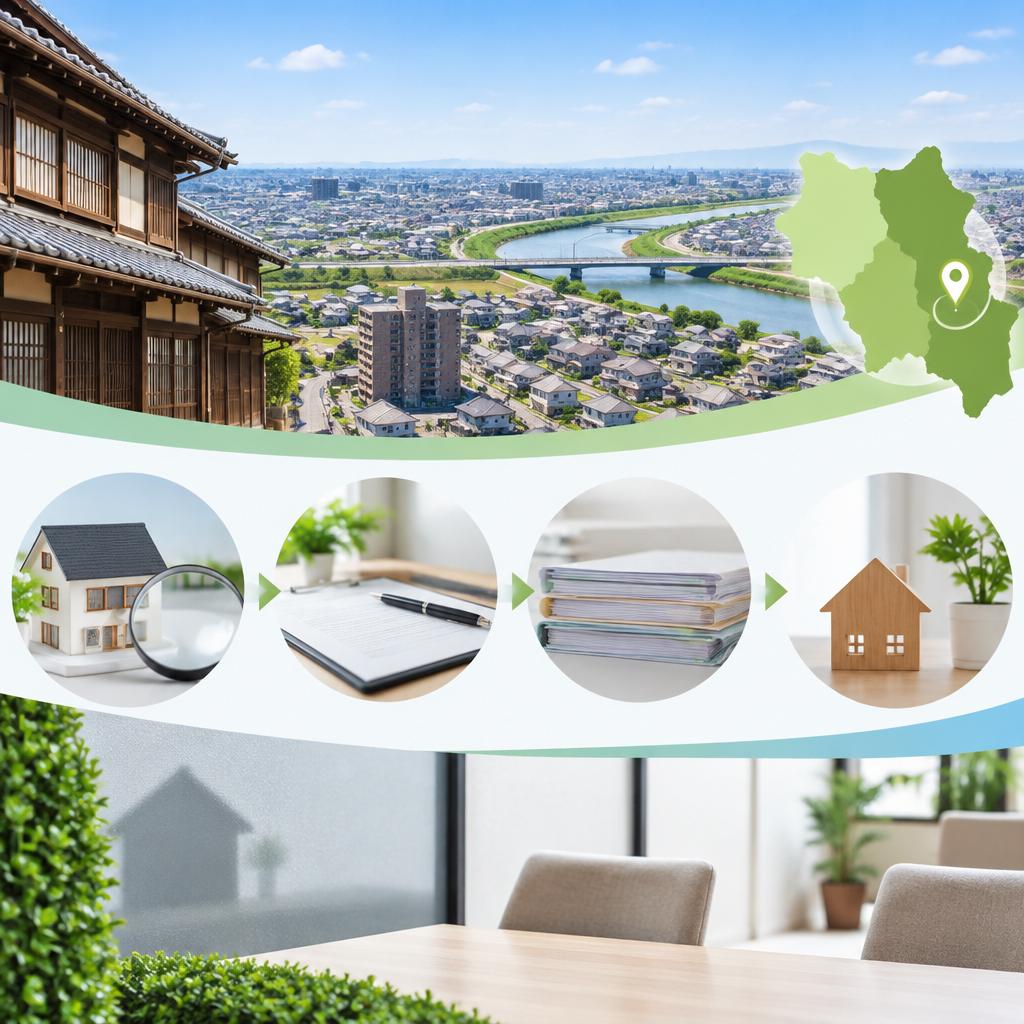 三郷市新和の実家を、地域を知る松井産業が丁寧に査定