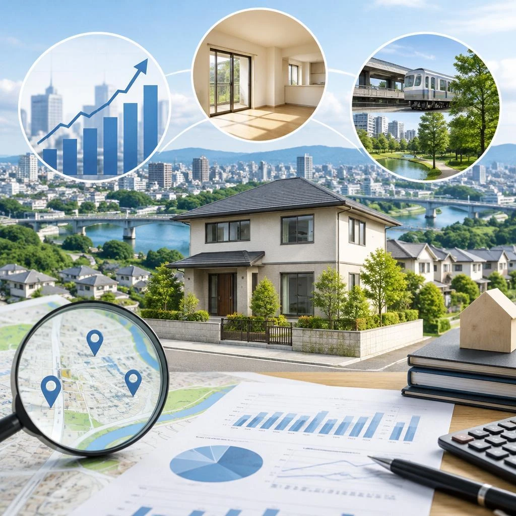 三郷市戸ヶ崎の不動産市場動向を知り、売り時を考える